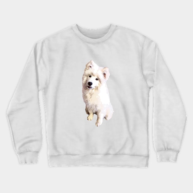 Samoyed Puppy Dog! Crewneck Sweatshirt by ElegantCat